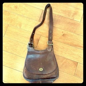 Vintage Coach Saddlebag